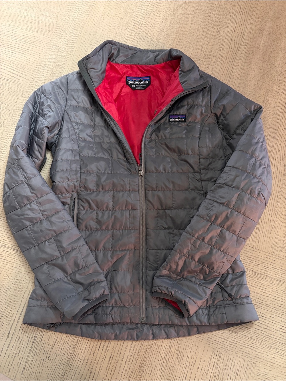 Patagonia Women's Gray Puffer Jacket